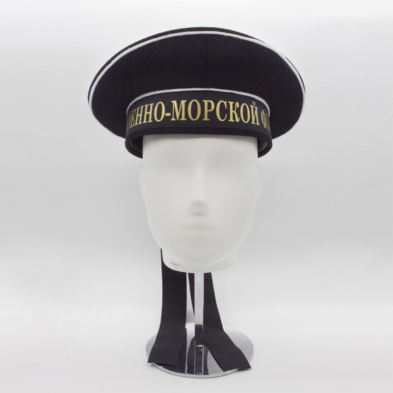 Фуражка-бескозырка ВМФ черная (55)